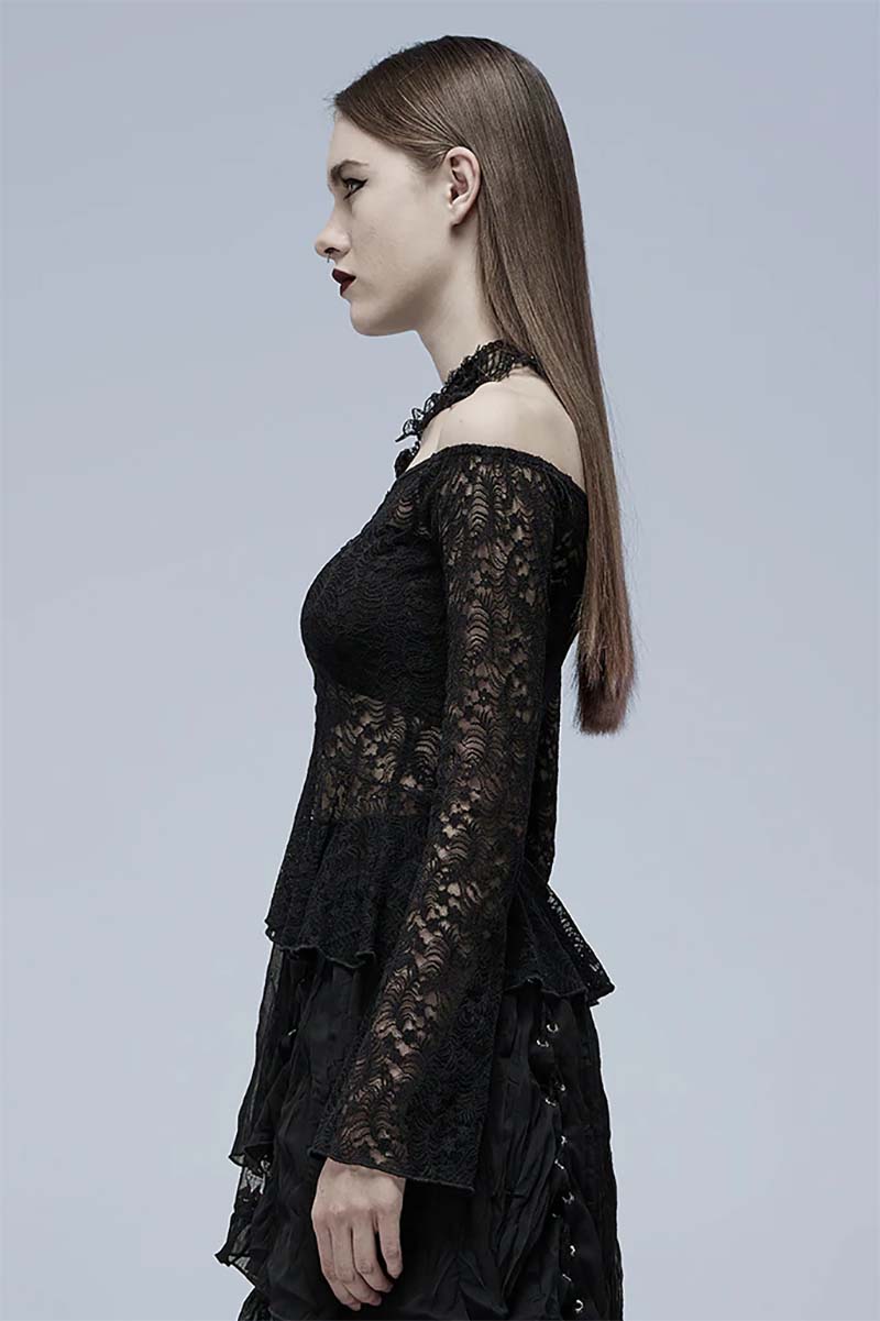 Fairy Goth Lace Top