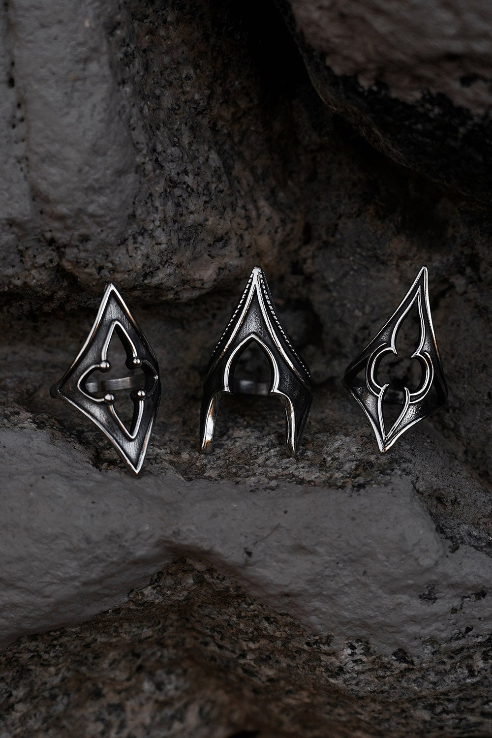 gothic architecture rings 
