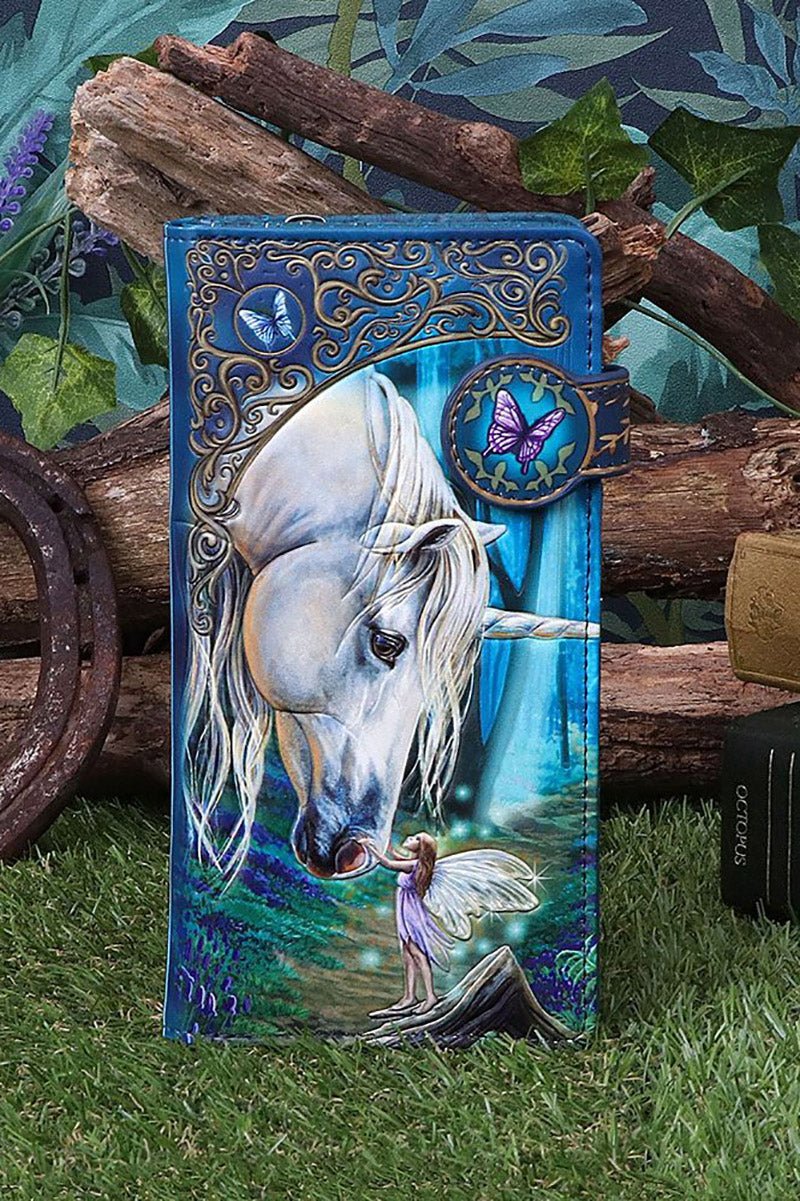 Fairy Whispers Embossed Wallet - bags & wallets - VampireFreaks - Nemesis Now