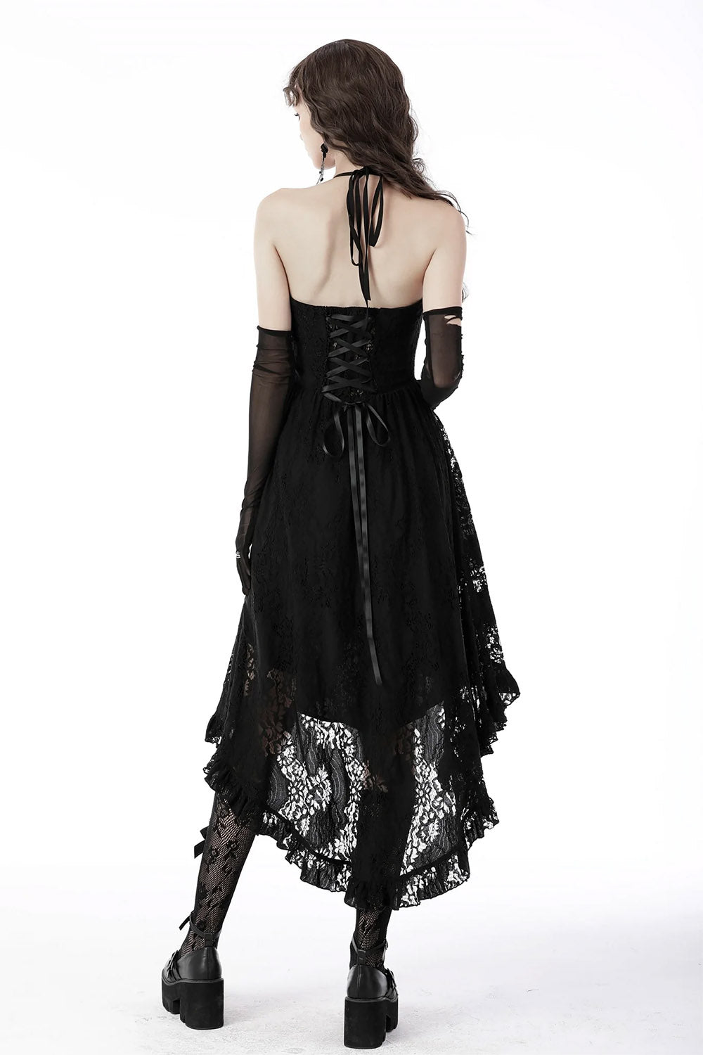 Fallen Leaves Lace Dress - dresses - VampireFreaks - Dark In Love