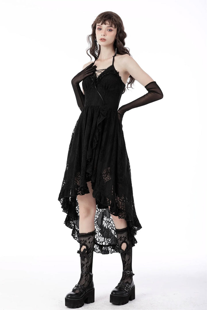 Fallen Leaves Lace Dress - dresses - VampireFreaks - Dark In Love