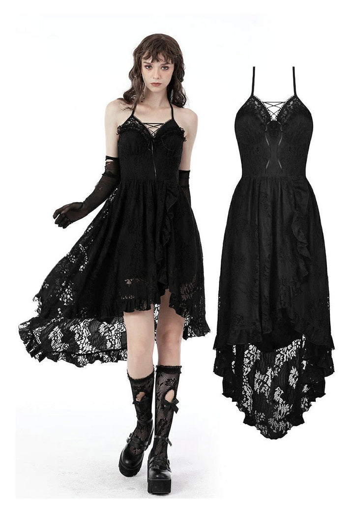 Fallen Leaves Lace Dress - dresses - VampireFreaks - Dark In Love