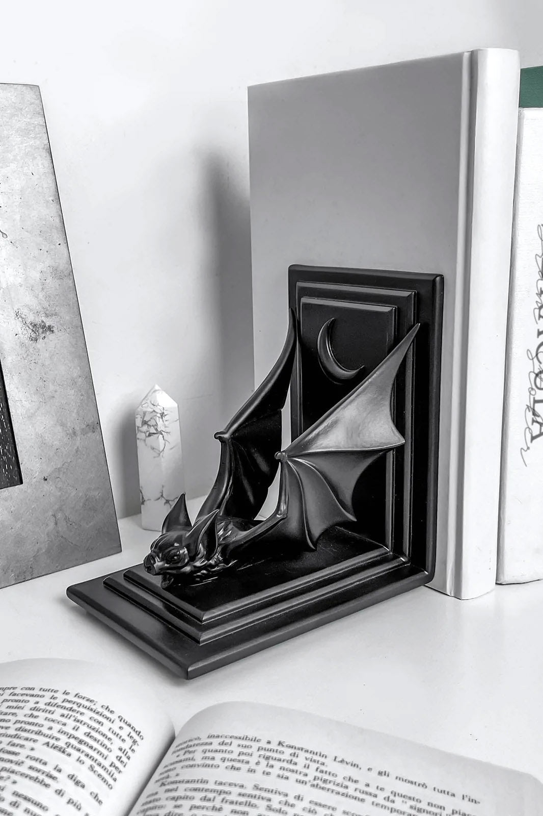 Fang Bite Book Ends - housewares - VampireFreaks - Killstar