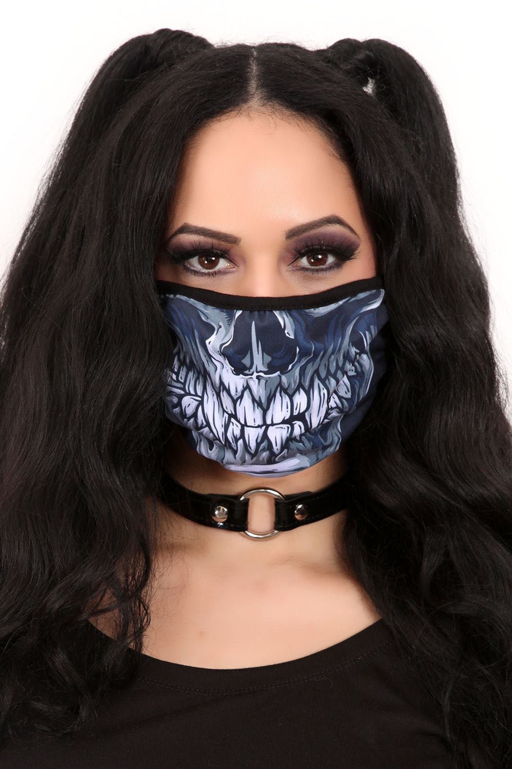 Fang Skull Face Mask - face masks - VampireFreaks - VampireFreaks