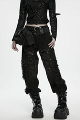punk goth rave festival waist bag accessory