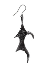 dragon wing dangle earrings 