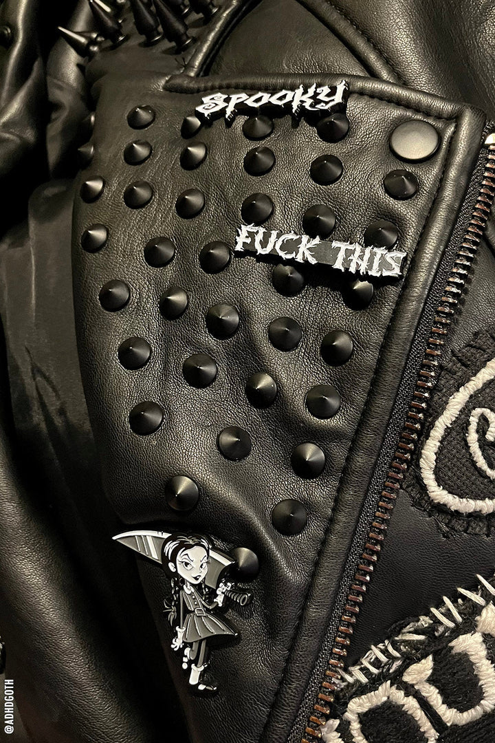 F*ck This Enamel Pin - pins & patches - VampireFreaks - VampireFreaks