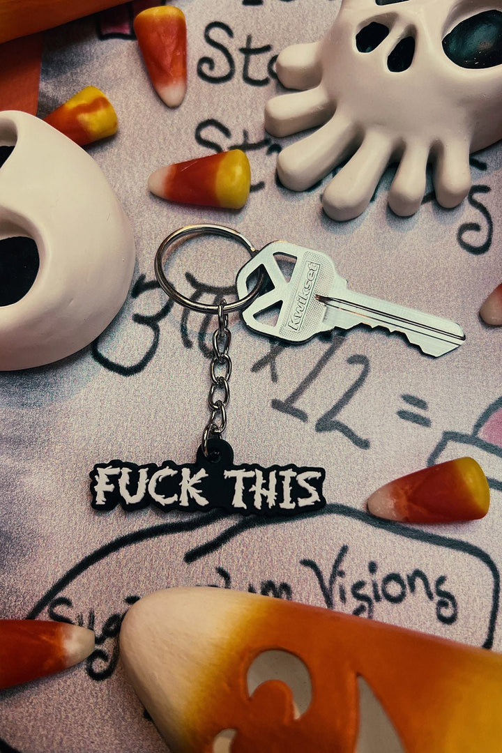 F*ck This Keychain - housewares - VampireFreaks - VampireFreaks