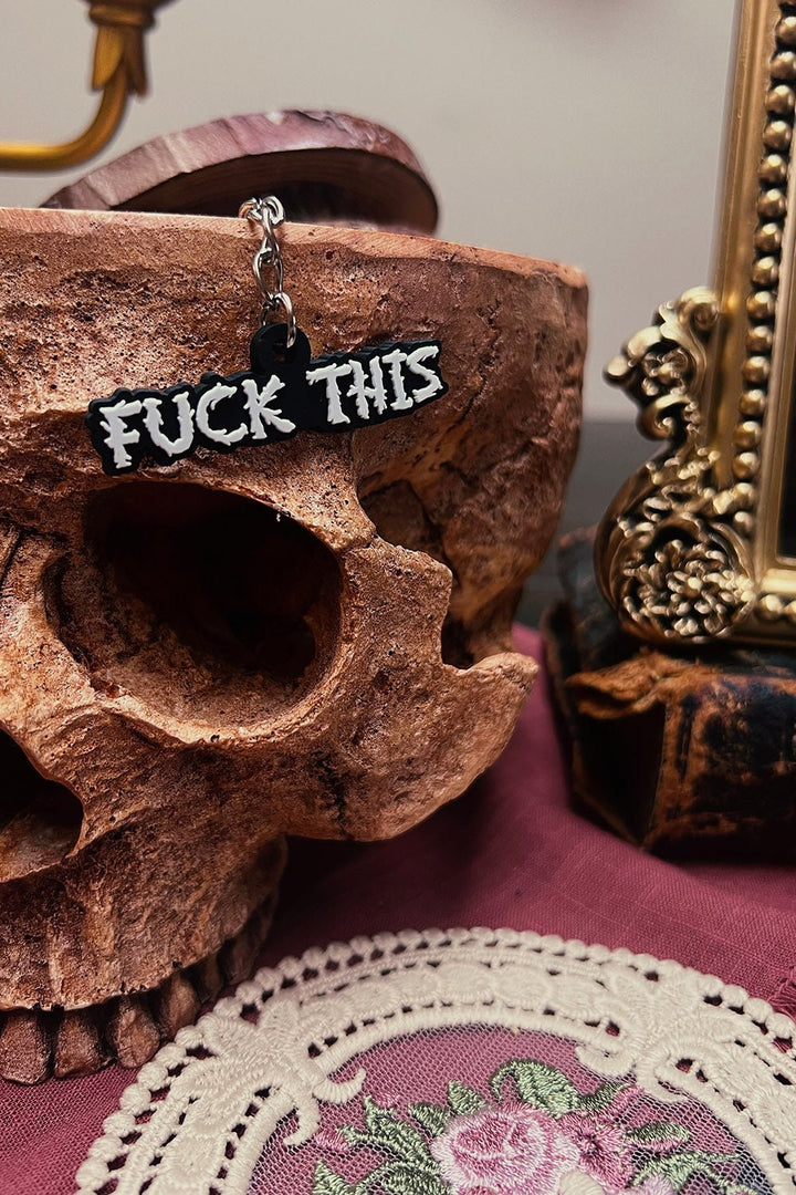 F*ck This Keychain - housewares - VampireFreaks - VampireFreaks