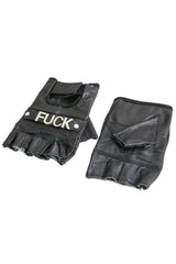 F*ck You Leather Gloves - gloves & armwarmers - VampireFreaks - Funk Plus
