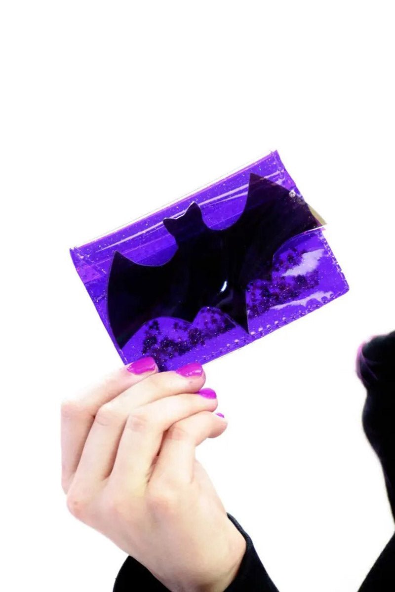 Feelin' Spooky Cardholder with Liquid Glitter