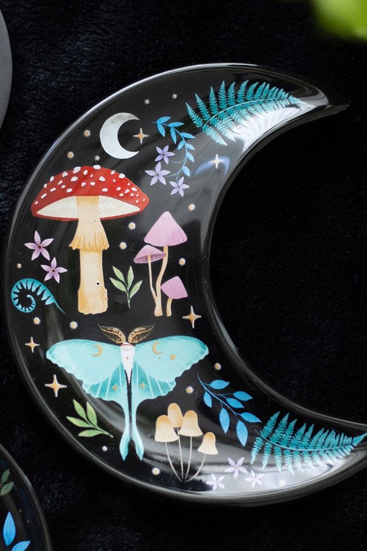 moon trinket tray for jewelry and coins
