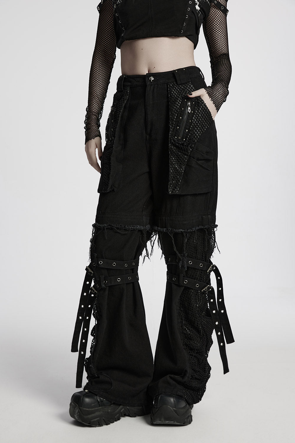 womens baggy fit y2k pants