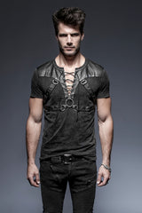 Feudal Lord Harness Top - mens tops - VampireFreaks - Punk Rave
