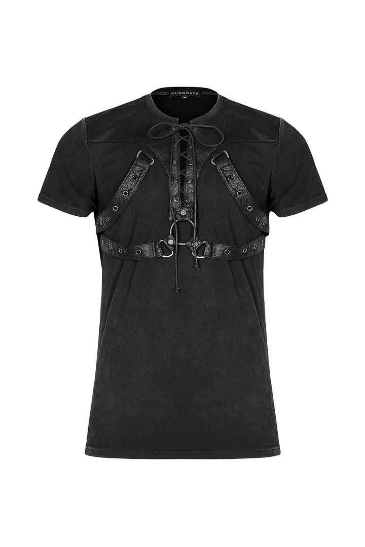 Feudal Lord Harness Top - mens tops - VampireFreaks - Punk Rave