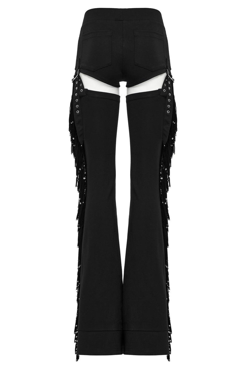dark boho goth pants by punk rave 