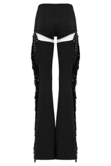 dark boho goth pants by punk rave 