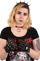 Fight the Machine Fingerless Gloves - gloves & armwarmers - VampireFreaks - Funk Plus