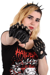 Fight the Machine Fingerless Gloves - gloves & armwarmers - VampireFreaks - Funk Plus