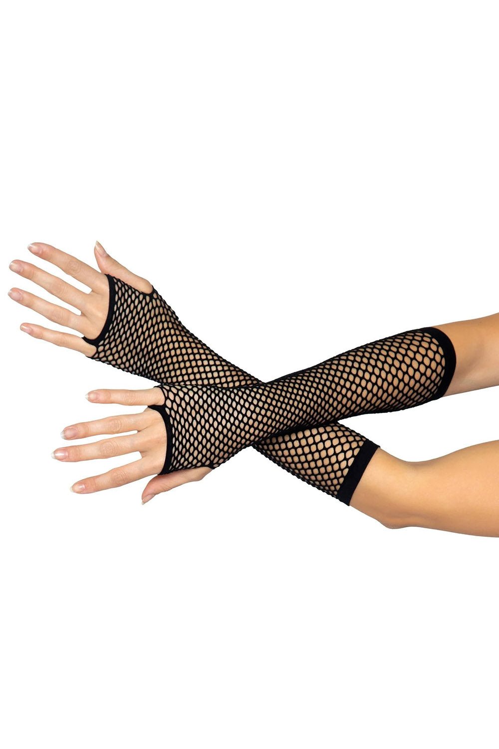 Fishnet Fingerless Gloves