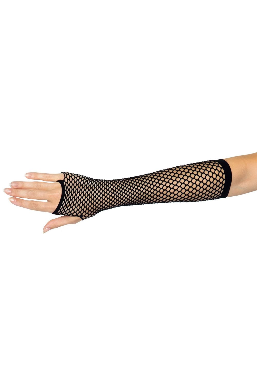 Fishnet Fingerless Gloves - gloves & armwarmers - VampireFreaks - Leg Avenue