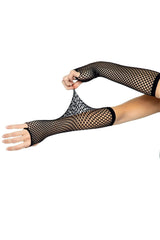 Fishnet Fingerless Gloves - gloves & armwarmers - VampireFreaks - Leg Avenue