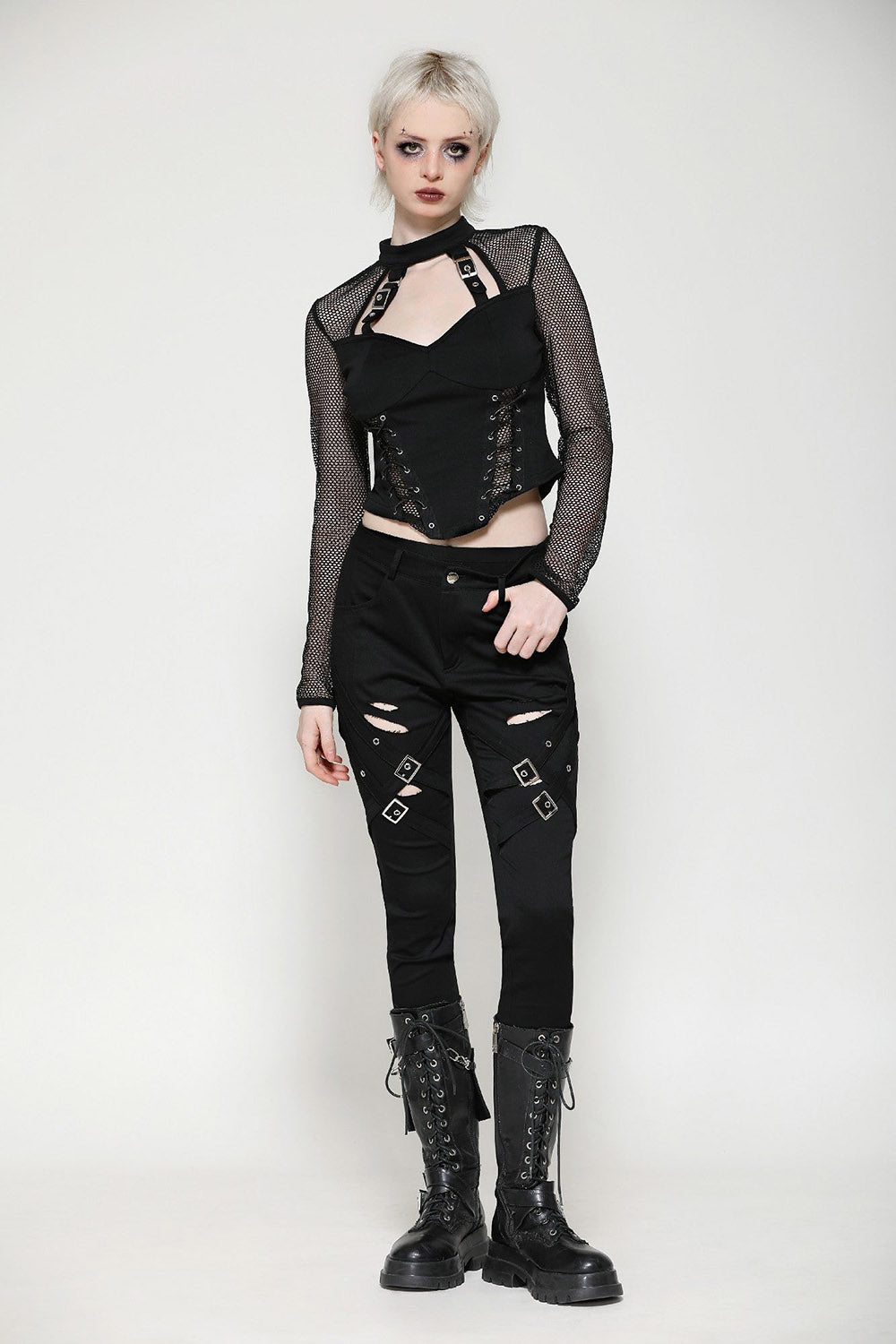 corset crop top