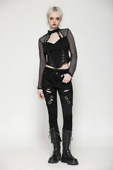 corset crop top