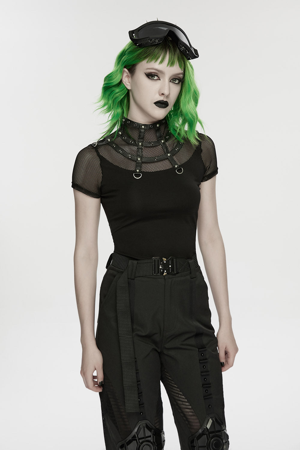 womens fishnet shirt