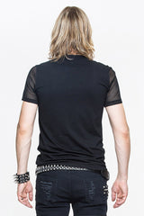 Fishnet Slasher Top - mens tops - VampireFreaks - Devil Fashion
