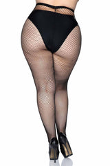 Fishnet Tights [PLUS SIZE] - socks & stockings - VampireFreaks - Leg Avenue