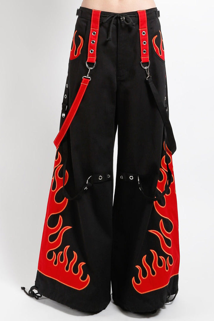 raver gothic womens pants