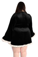 St. Florence Velvet Dress