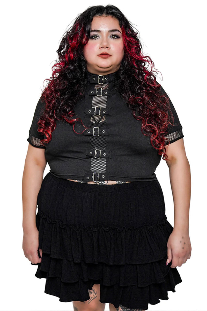 forest ink black bloomer shorts  with pockets