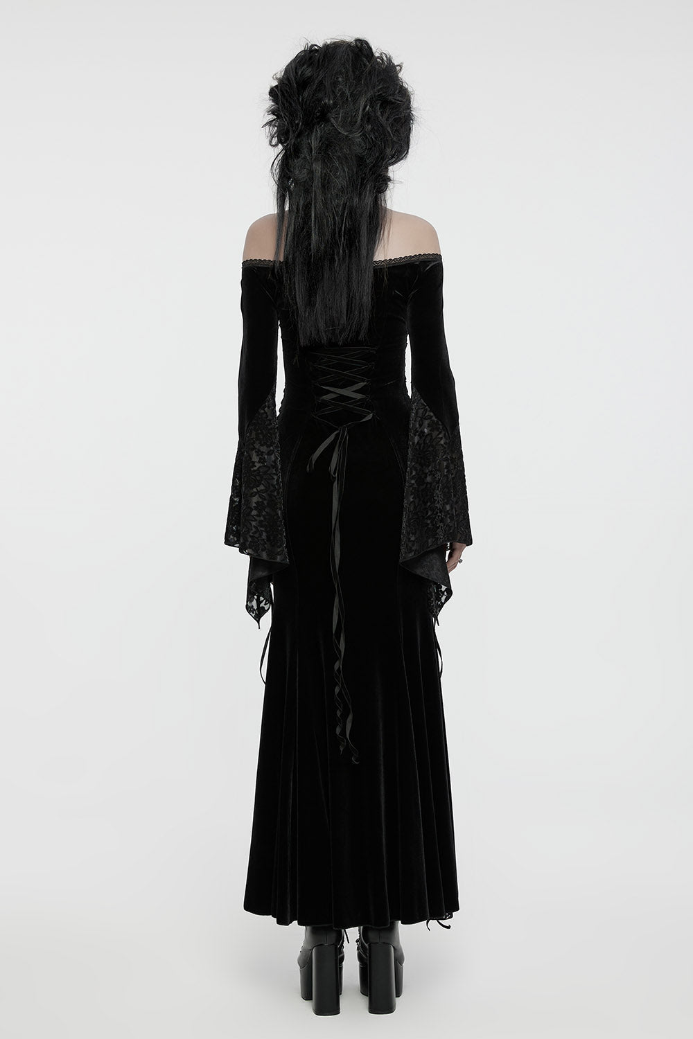 renaissance gothic punk rave dress