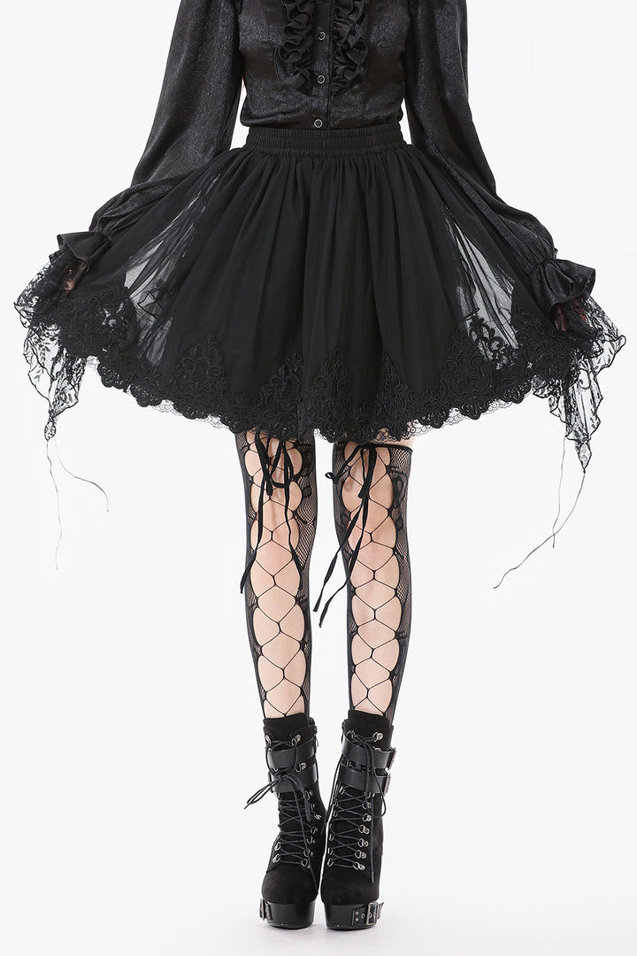 gothic mini skirt