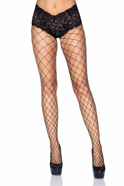 Evie Fence Net Tights