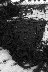 veiled gothic headdress 