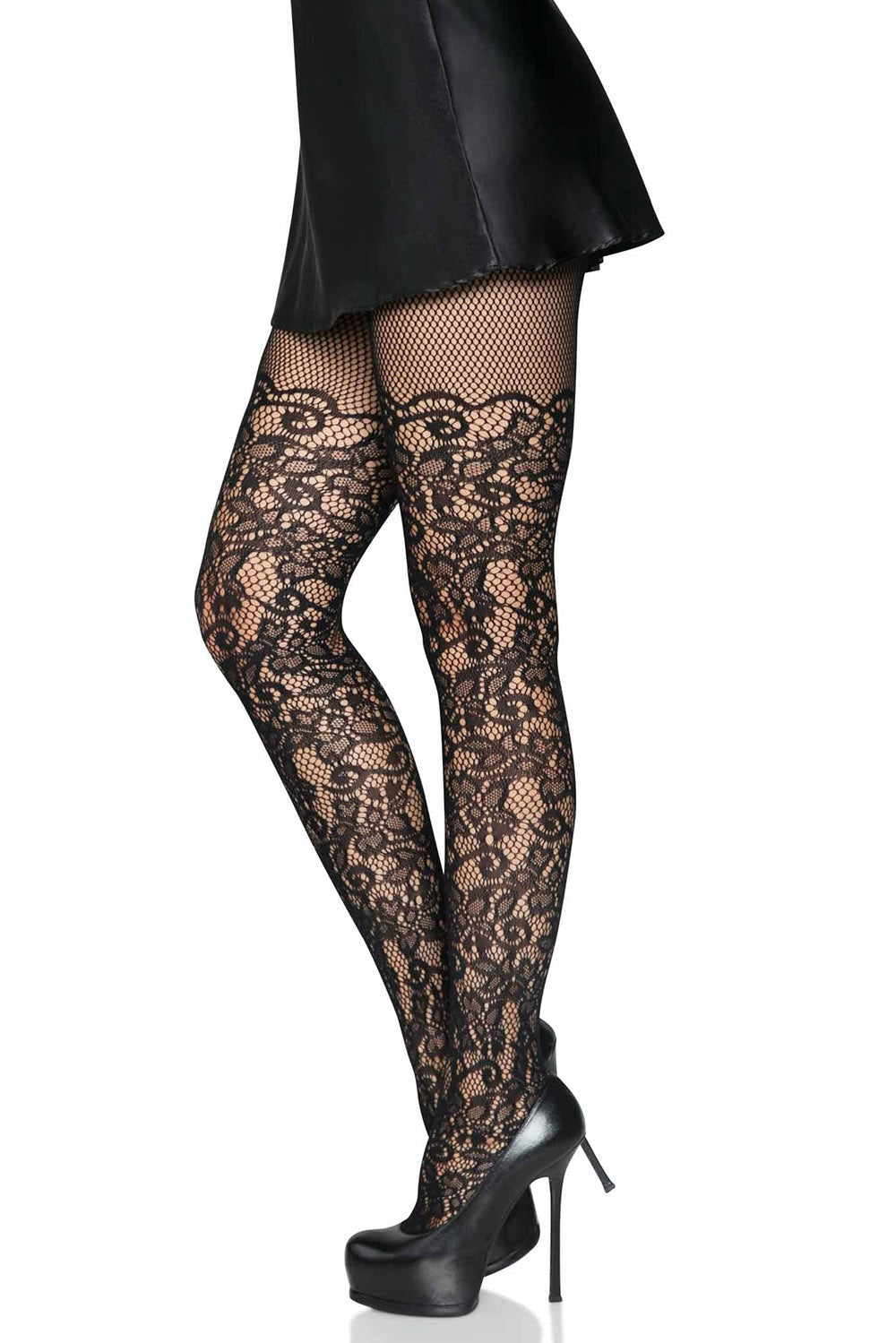 Tattoo Lace Stockings