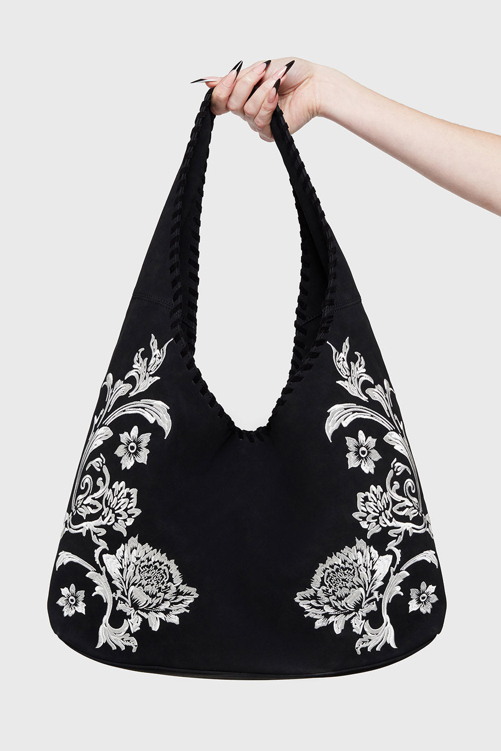 embroidered flower handbag 