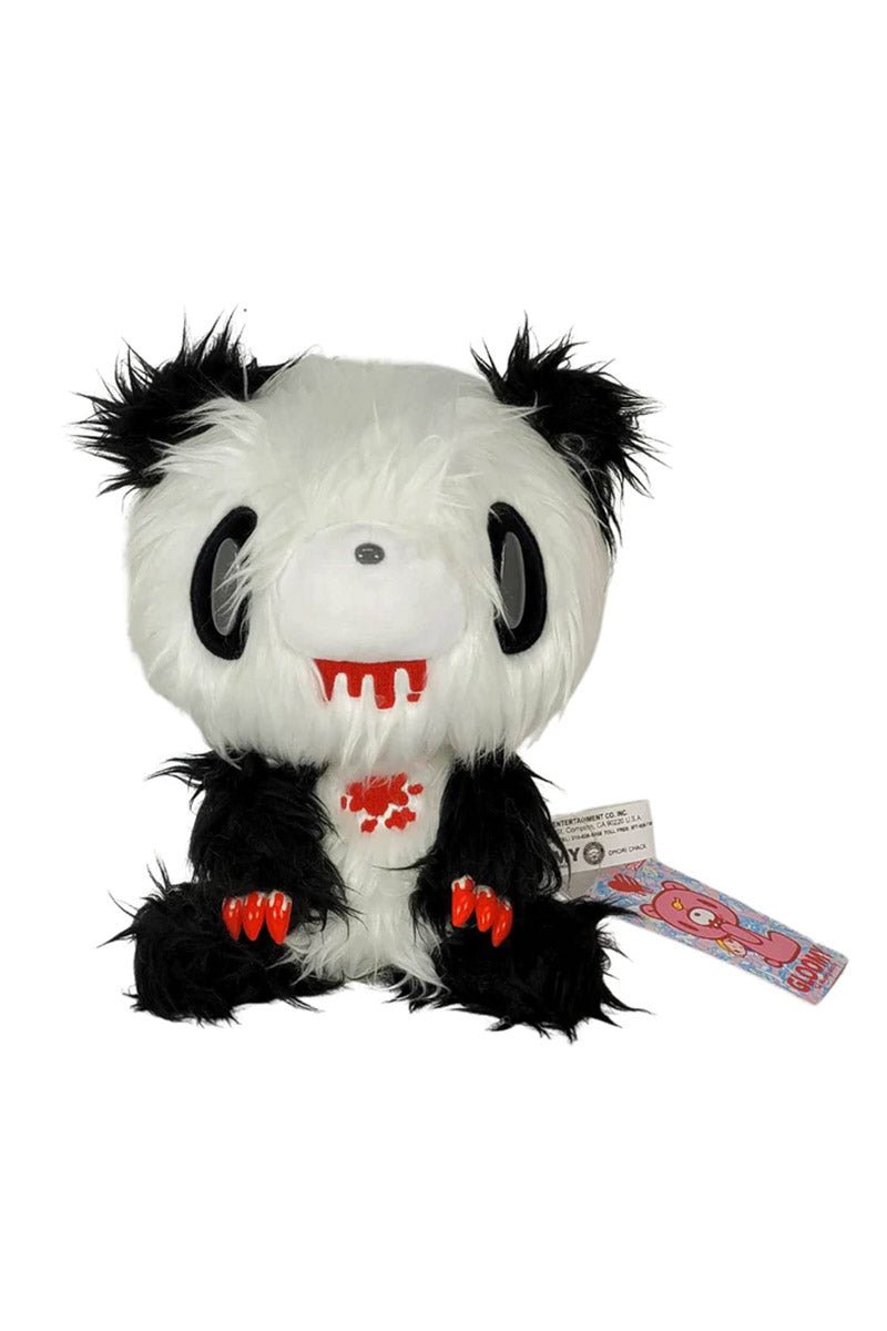 Fluffy Black & White Gloomy Panda Bear Plush Toy