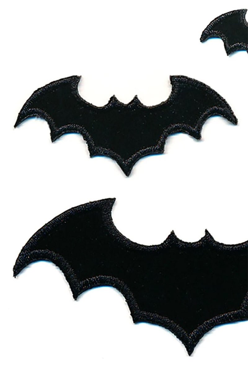 Flying Bats Patch Set - pins & patches - VampireFreaks - Kreepsville