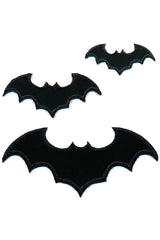 Flying Bats Patch Set - pins & patches - VampireFreaks - Kreepsville