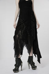 Forest Fae Tattered Maxi Dress - dresses - VampireFreaks - Punk Rave
