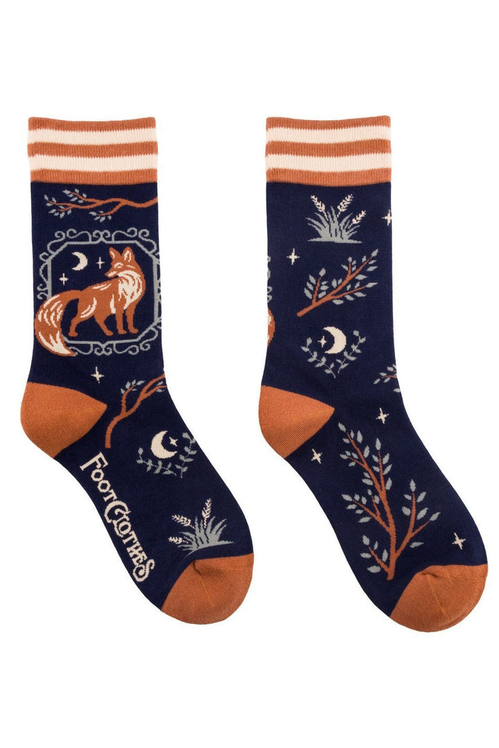 novelty fox animal socks