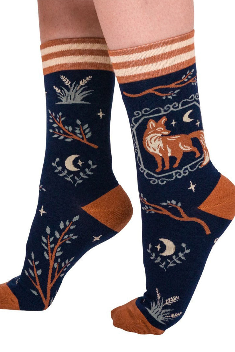 mystical fox socks