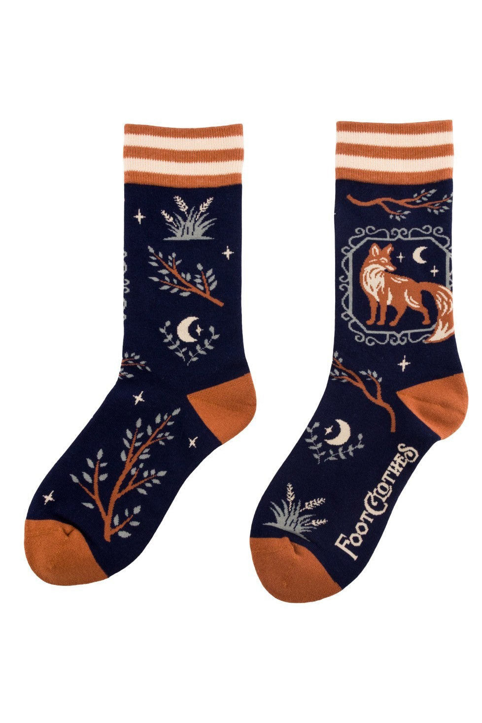 dark blue autumn fall season socks