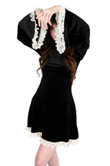 St. Florence Velvet Dress