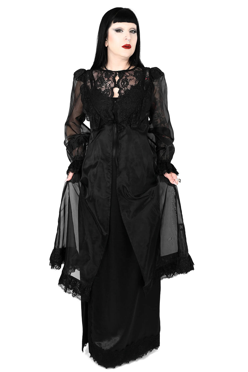 Anastacia Duster from Foxblood available in plus sizes