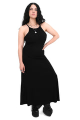 long gothic tank top dress